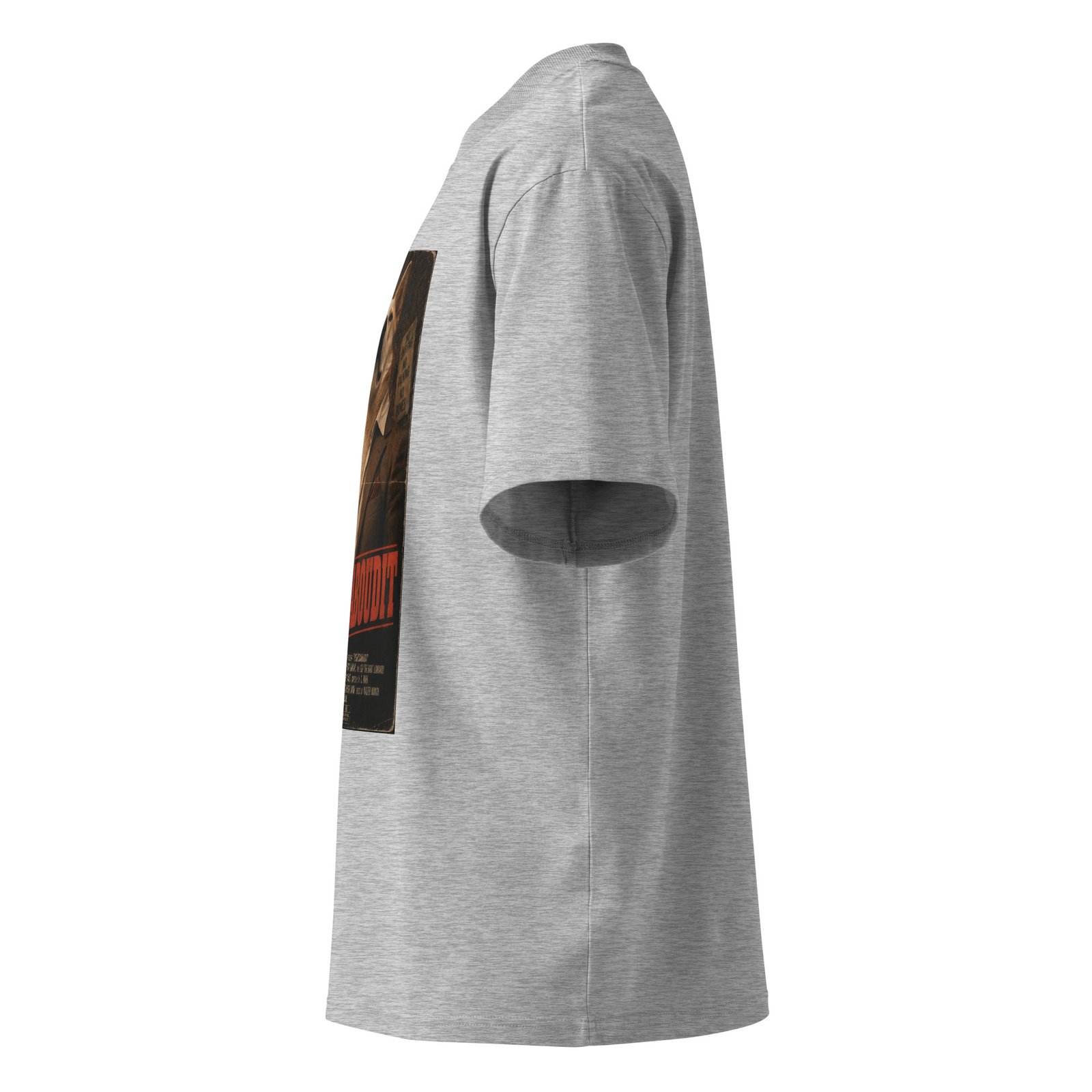 Fuhgeddaboudit – Gus Mob Boss Organic Oversized High Neck T-Shirt - Image 12