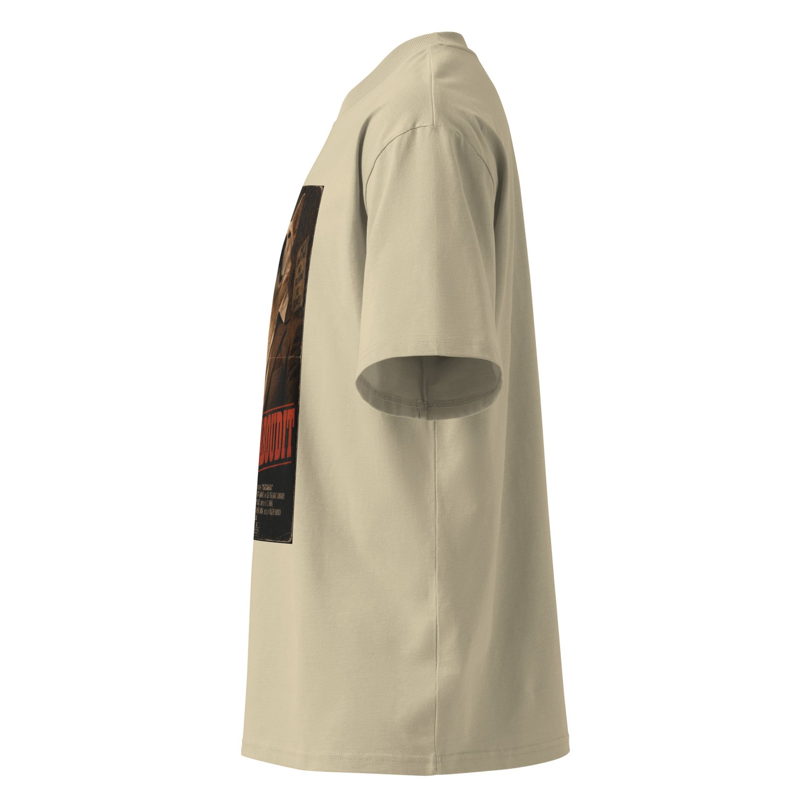 Fuhgeddaboudit – Gus Mob Boss Organic Oversized High Neck T-Shirt - Image 16